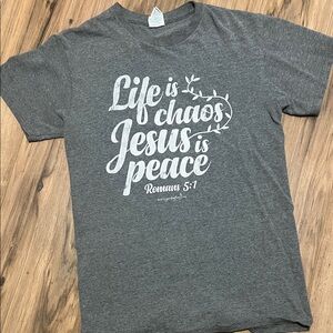 Gray Graphic T-Shirt